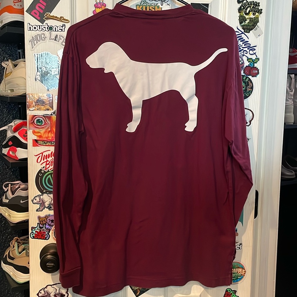 PINK maroon long sleeve.